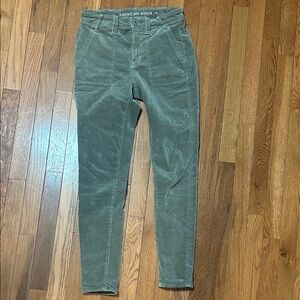 American Eagle Outfitters Olive Skinny Pants